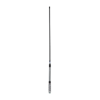 GME AE4018K2 930mm Elevated-Feed Antenna (6.6dBi Gain) - Black