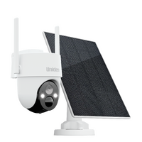 Uniden APPCAMSOLOX2KPTKIT 100% Wirefree 2K Super HD Outdoor Pan & Tilt Camera Kit Including Solar Panel