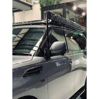 Mirror Mount UHF Antenna Bracket For Nissan Patrol Y62 -  Passenger Side