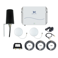 CEL-FI GO G51 Stationary 4G/5G Tri-Carrier Switchable Signal Booster Mutli Level Blackhawk M2M Omni Building Pack