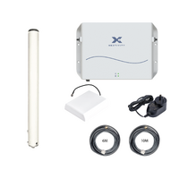 CEL-FI GO G51 Stationary 4G/5G Tri-Carrier Switchable Signal Booster Blackhawk Omni High Gain Building Pack