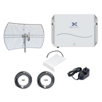 CEL-FI GO G51 Stationary 4G/5G Tri-Carrier Switchable Signal Booster Grid Building Pack - Xtreme Antennas