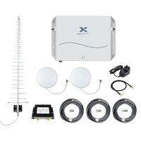 CEL-FI GO G51 Stationary 4G/5G Tri-Carrier Switchable Signal Booster Multi Level LPDA Building Pack