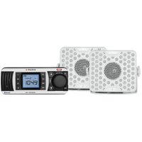GME GR300BTWEP Bluetooth AM/FM Marine Stereo - Entertainment Pack