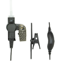 GME HS010 Security kit - Clear Eartube & Lapel Microphone - Suit TX665 / TX667 / TX675 / TX677 / TX685 / TX6150