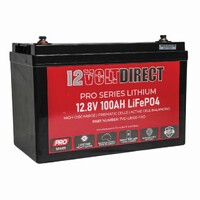 100AH LiFePO4 Pro Series Lithium Battery w/ Bluetooth & Active Balancing