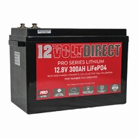 300AH LiFePO4 Pro Series Lithium Battery w/ Bluetooth & Active Cell Balancing