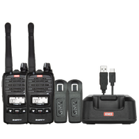 GME TX677TP 2 Watt UHF CB Handheld Radio - Twin Pack