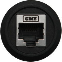 GME XRS-RJ45RND RJ45 Pass-Through Adaptor - Universal Round