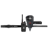 Uniden XTRAK 80 Pro Ultimate Pack with ATX970S Antenna & XTRAK 50 Pro Handheld w/ Bluetooth & OLED Screen