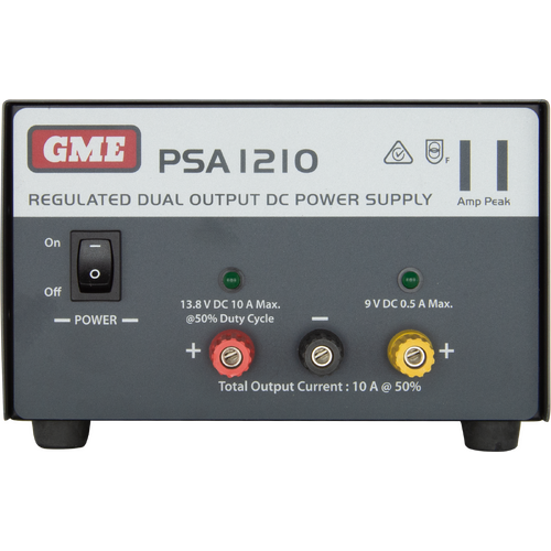 GME PSA1210 Regulated Power Supply (11 Amp Peak)