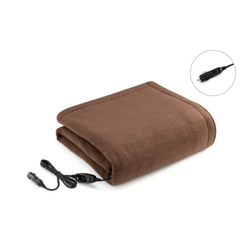 12 Volt Direct 12V Electric Blanket Brown 