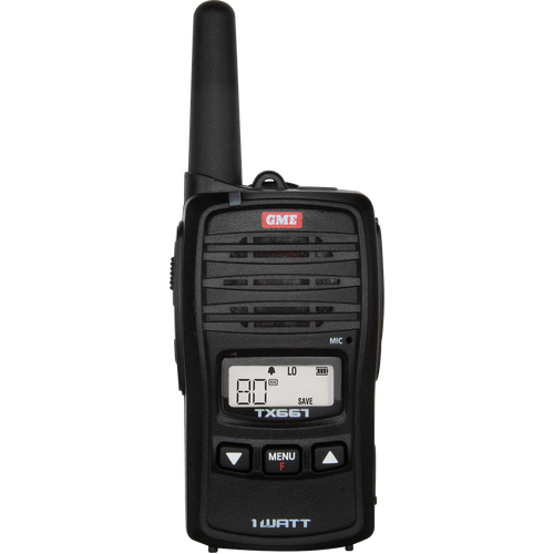 GME TX667 1 Watt UHF CB Handheld Radio